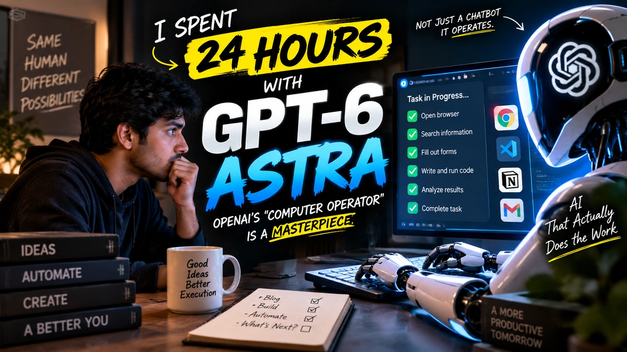 GPT-6 Astra by OpenAI - Computer Operator AI