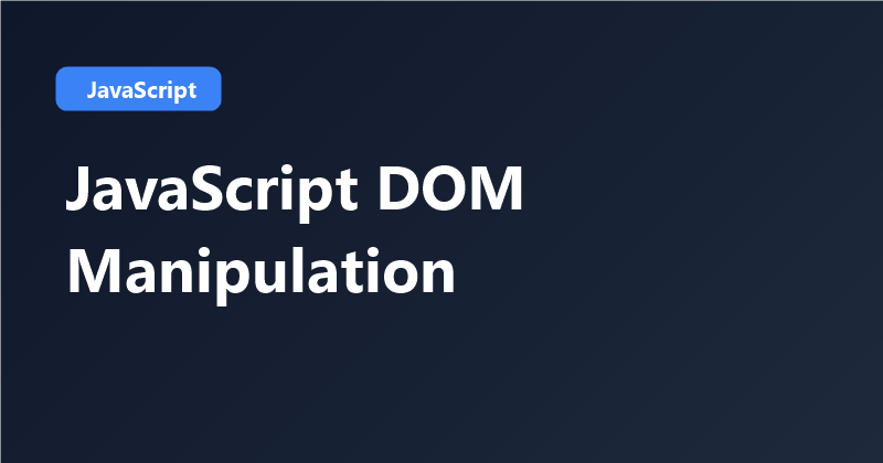 javascript-dom-manipulation